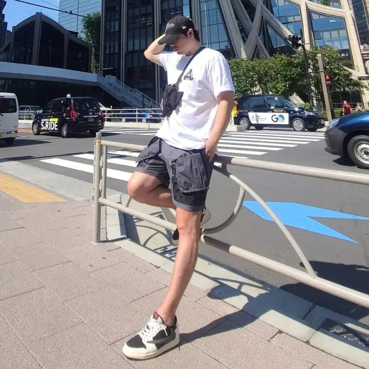 [BUNJANG] Nike ISPA Shorts Anthracite / [M] 나이키 ISPA 쇼츠 반바지 앤트러사이트