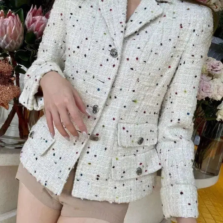 [BUNJANG] SH* Tweed Jacket / 샤. 자켓