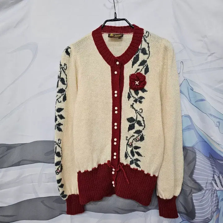 [BUNJANG] Clover Knit Cardigan / Clover 니트가디건