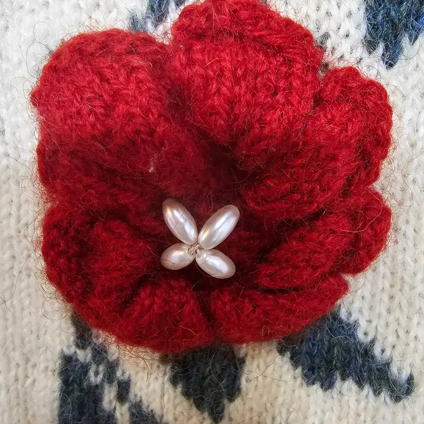 [BUNJANG] Clover Knit Cardigan / Clover 니트가디건