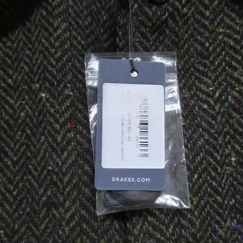 [BUNJANG] Drake's Brown Herringbone Coat / 새제품42size오늘만230만)25fw드레익스 브라운 헤링본 코트