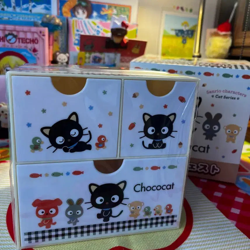 [BUNJANG] Sanrio Chococat Chest Storage Box / 산리오 초코캣 체스트 보관함