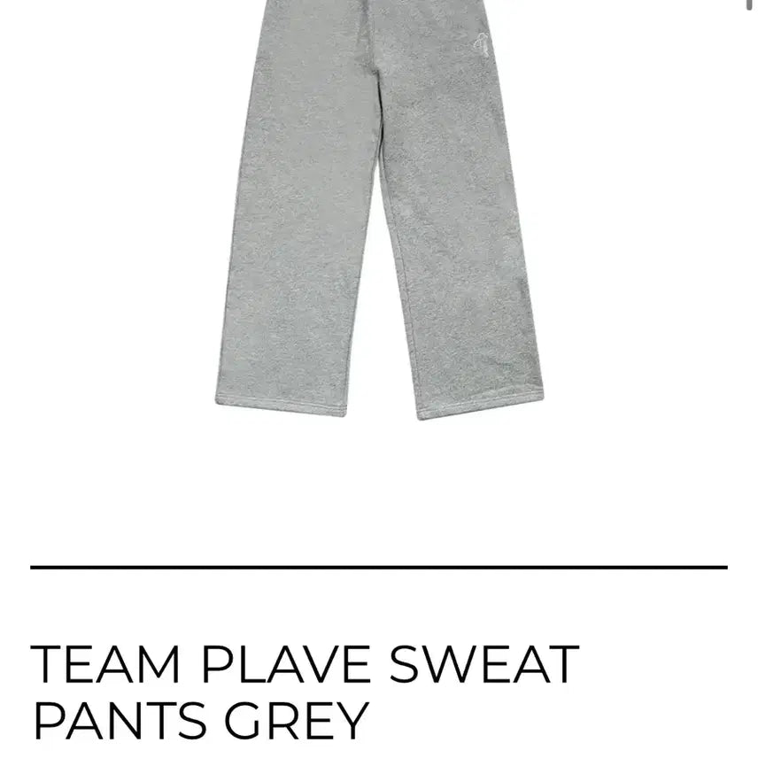 [BUNJANG] PLAVE Sweatpants Grey M / 플레이브 스웨트 팬츠 회색 M 새상품