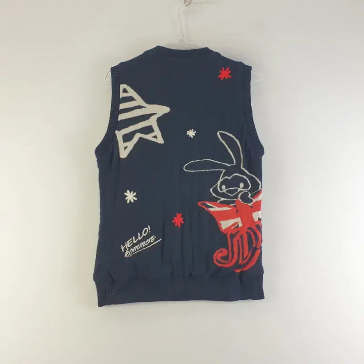 [BUNJANG] JDX Women's Navy Wool Zip-up Vest / JDX 여성95 네이비 울 집업 베스트 M0818