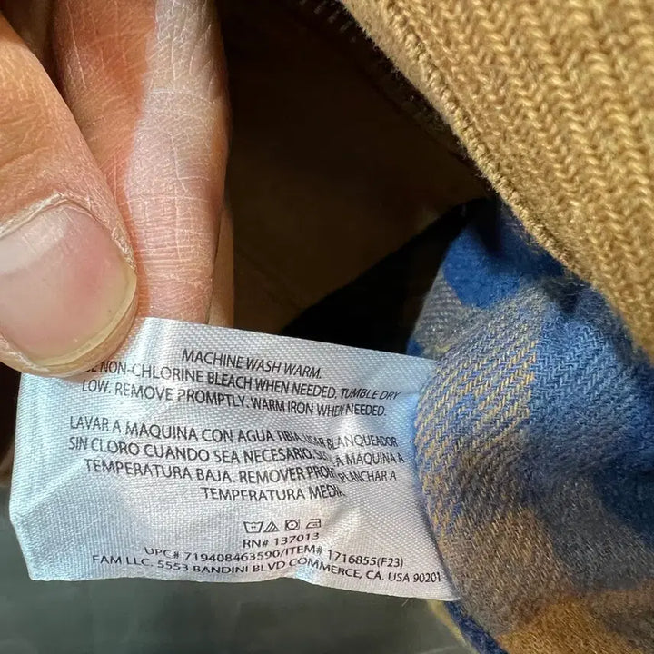 [BUNJANG] 2XL Woolrich Canvas Hooded Active Work Jacket / [2XL] 울리치 캔버스 후드 액티브 워크자켓 택 보유