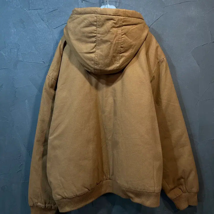 [BUNJANG] 2XL Woolrich Canvas Hooded Active Work Jacket / [2XL] 울리치 캔버스 후드 액티브 워크자켓 택 보유