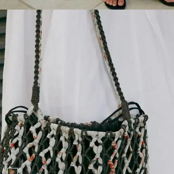 [BUNJANG] ZARA Net Bag / 자라 매듭 네트백 새상품