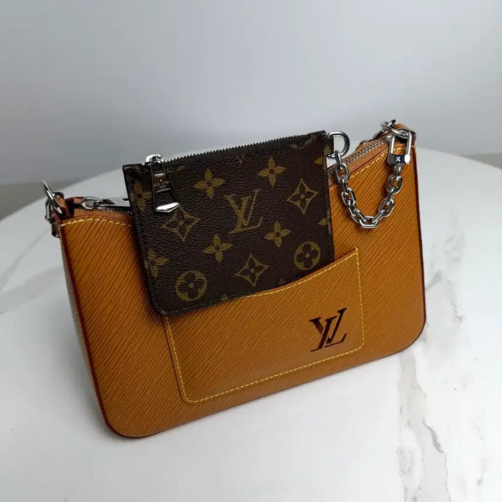 [BUNJANG] Louis Vuitton Marelle Shoulder Bag Full Set / S급 루이비통 마렐 숄더백 풀구성