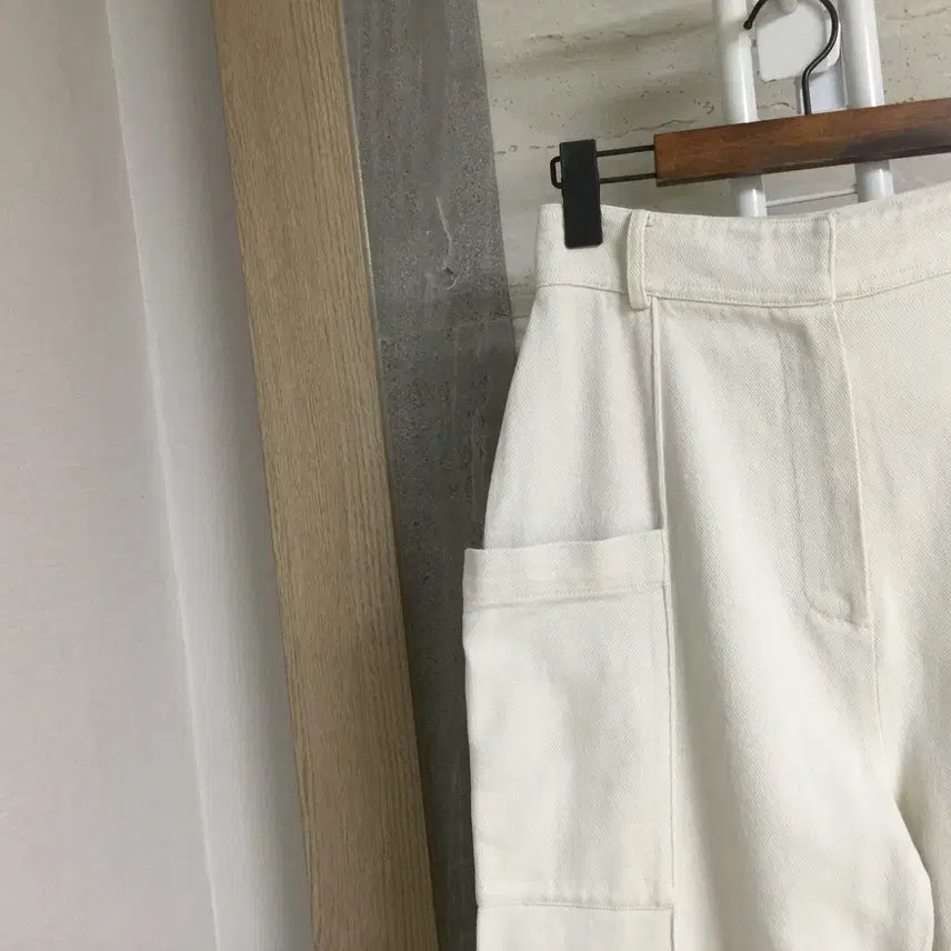 [BUNJANG] Blossom Cotton Wide Pants / 블러썸 코튼 와이드 팬츠 25