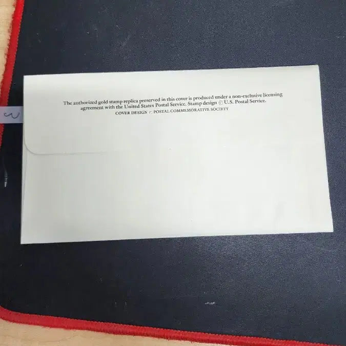 [BUNJANG] Vintage Gold Plated Stamp Souvenir / 3번 미국 금도금 우표 초일봉투 옛날돈 옛날물건