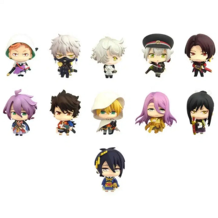 [BUNJANG] Touken Ranbu Karacolle 11-Piece Full Set Figure / 가격인하)도검난무 카라코레 11종 풀구성