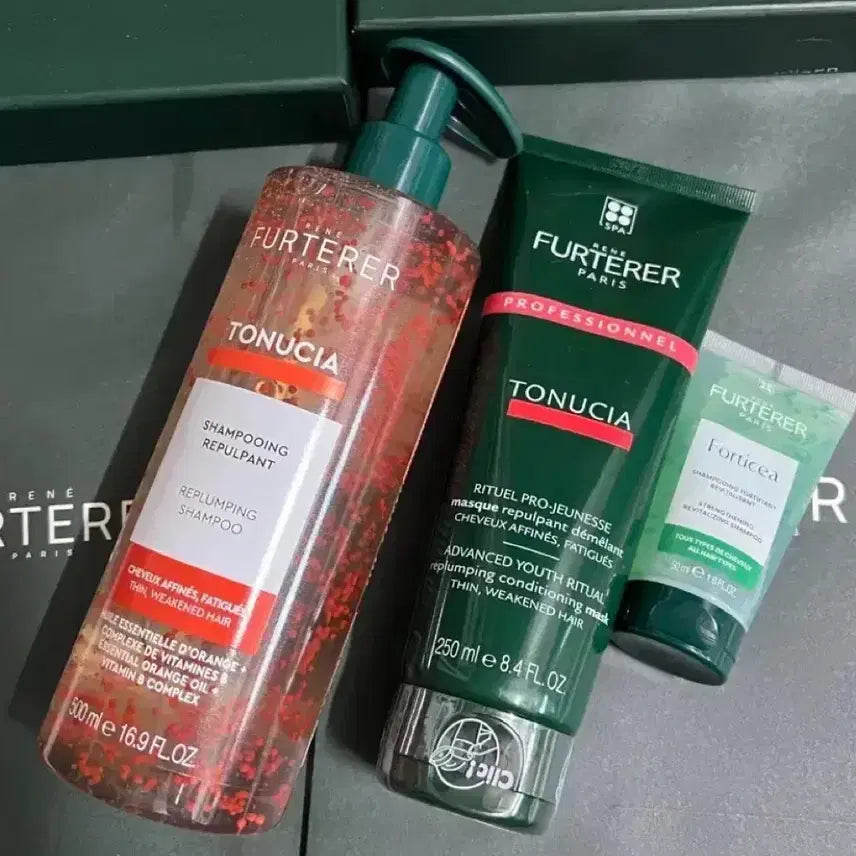 [BUNJANG] Rene Furterer Tonucia Shampoo & Mask Set / 르네휘테르 토뉘시아 샴푸/마스크 세트