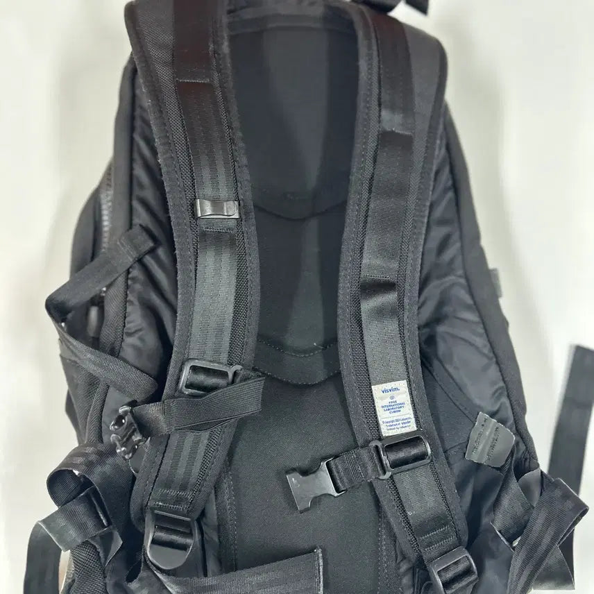 [BUNJANG] Visvim Black Blue Point Zipper Ballistic Backpack 20L / VISVIM 올드비즈빔 블랙 블루포인트지퍼 발리스틱백팩 20L