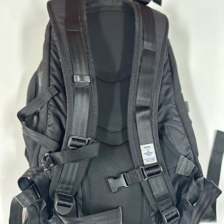 [BUNJANG] Visvim Black Blue Point Zipper Ballistic Backpack 20L / VISVIM 올드비즈빔 블랙 블루포인트지퍼 발리스틱백팩 20L