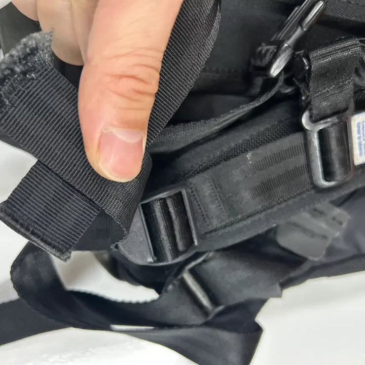 [BUNJANG] Visvim Black Blue Point Zipper Ballistic Backpack 20L / VISVIM 올드비즈빔 블랙 블루포인트지퍼 발리스틱백팩 20L