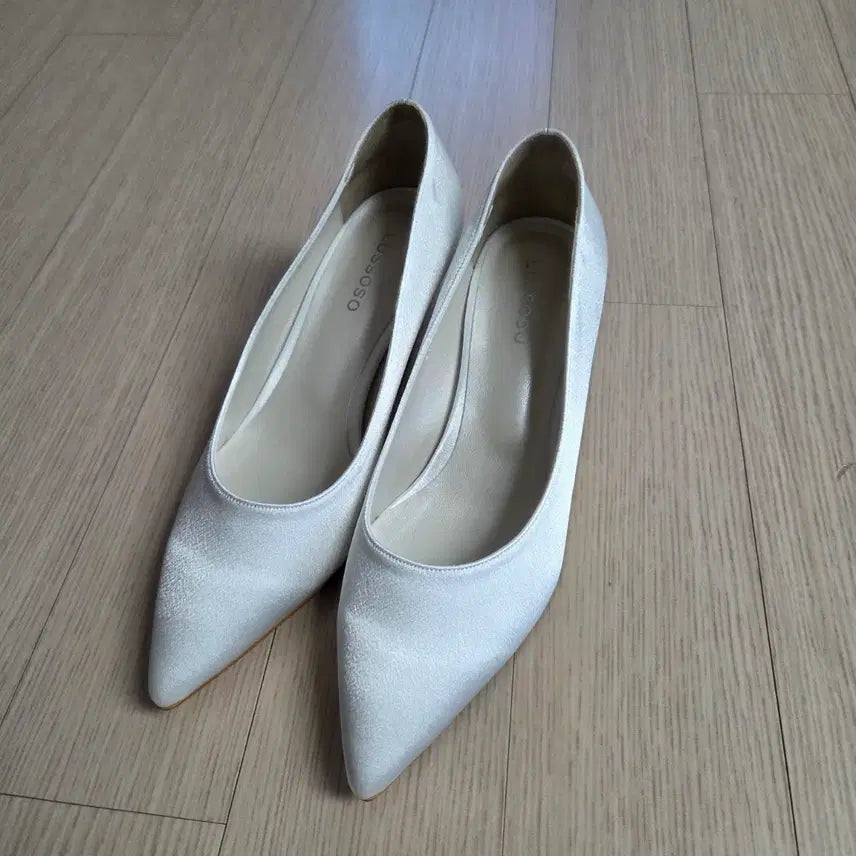 [BUNJANG] Lussoso Wedding Shoes 245 / [새상품] 루쏘소 웨딩슈즈 245