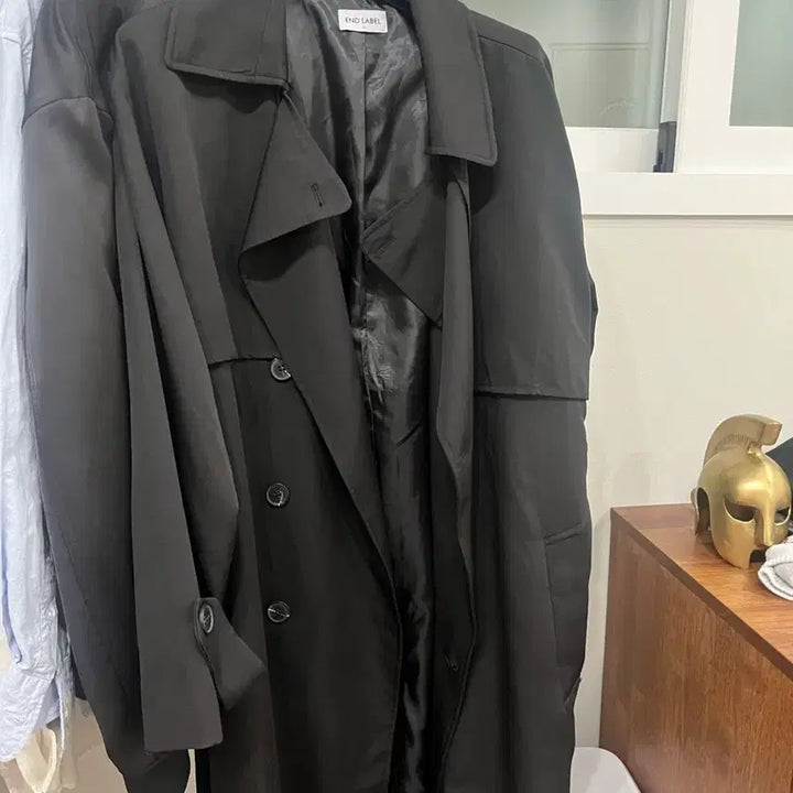 [BUNJANG] Trench Coat - Black & Beige / 트렌치코트 블랙&베이지 판매합니다!