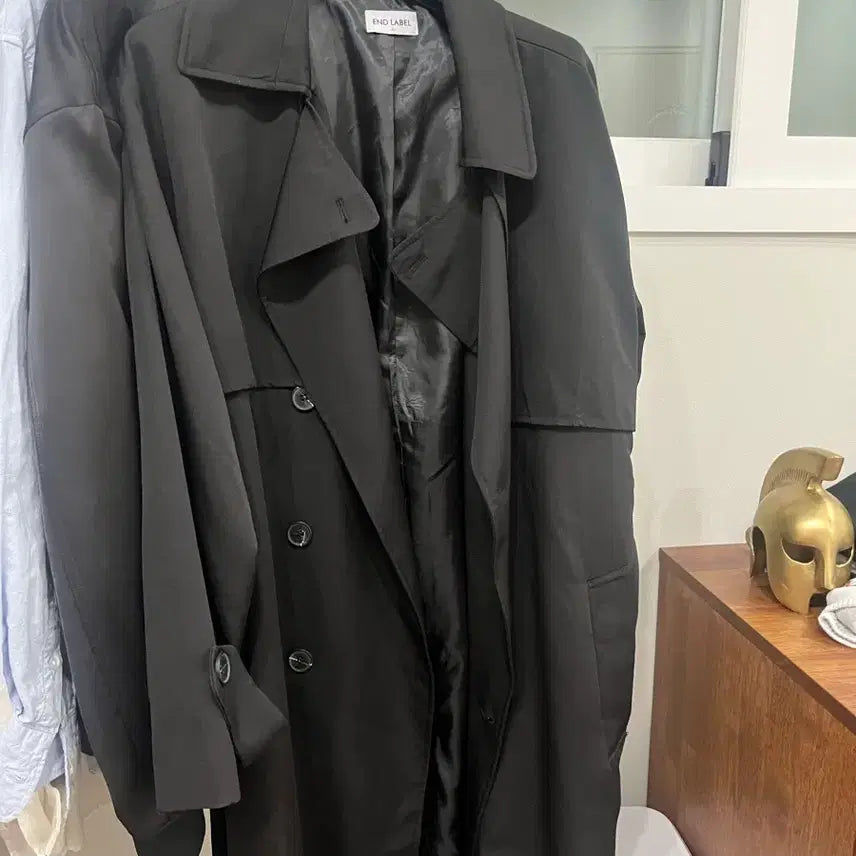 [BUNJANG] Trench Coat - Black & Beige / 트렌치코트 블랙&베이지 판매합니다!