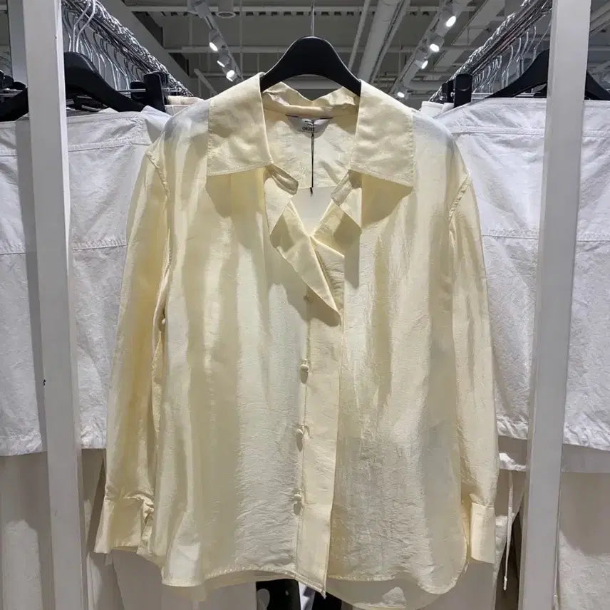 [BUNJANG] Object Blouse / 오브제 오간자 느낌 블라우스