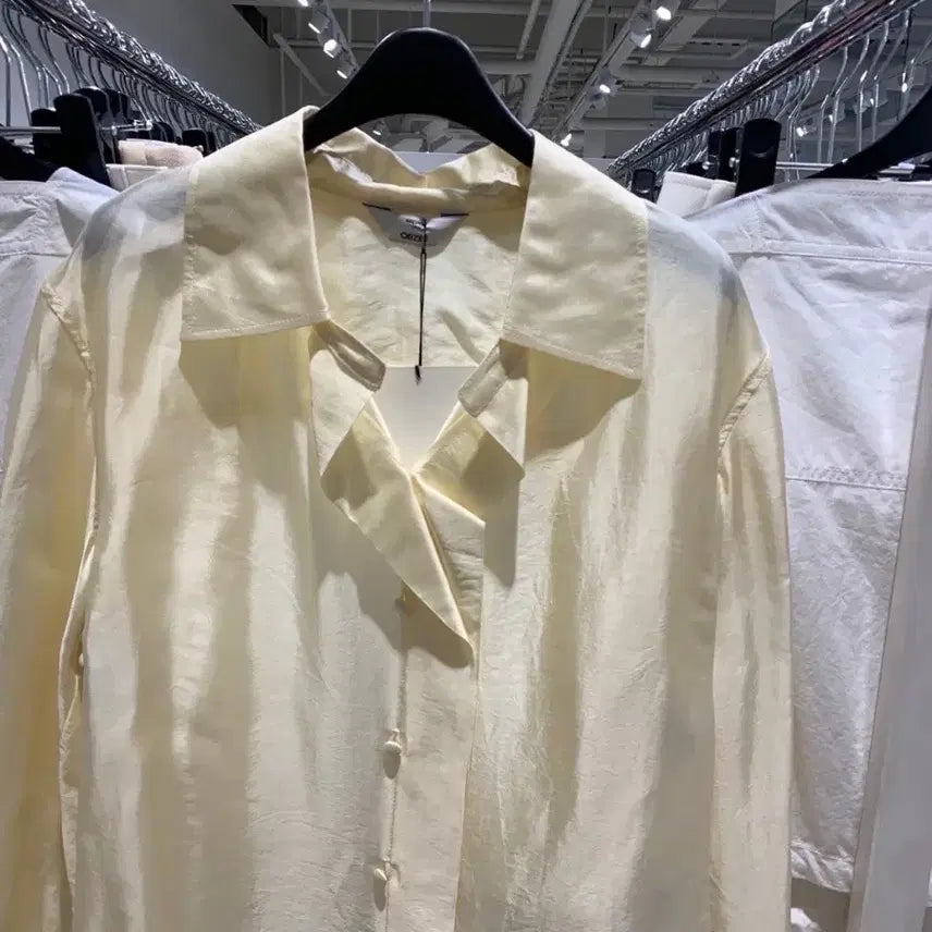 [BUNJANG] Object Blouse / 오브제 오간자 느낌 블라우스