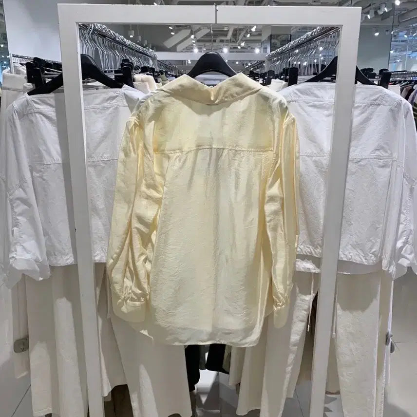 [BUNJANG] Object Blouse / 오브제 오간자 느낌 블라우스