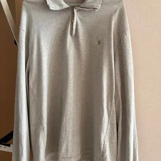 [BUNJANG] Polo Half-Zip Sweatshirt XL / 폴로 반집업 맨투맨 XL