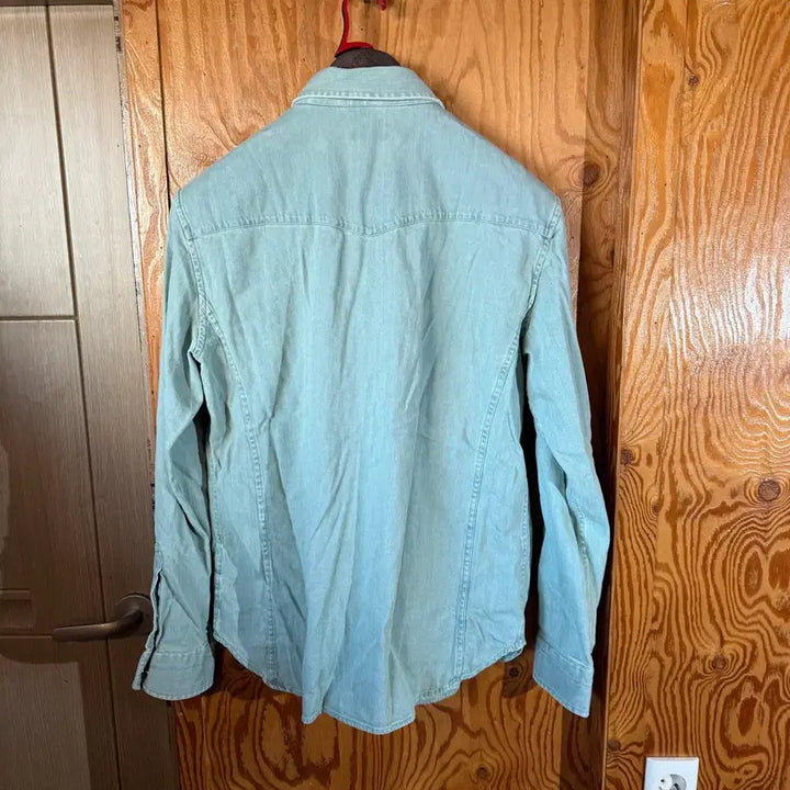 [BUNJANG] Tom Ford Green Denim Shirt / 톰포드 그린 데님 청 셔츠 새상품 판매 합니다.