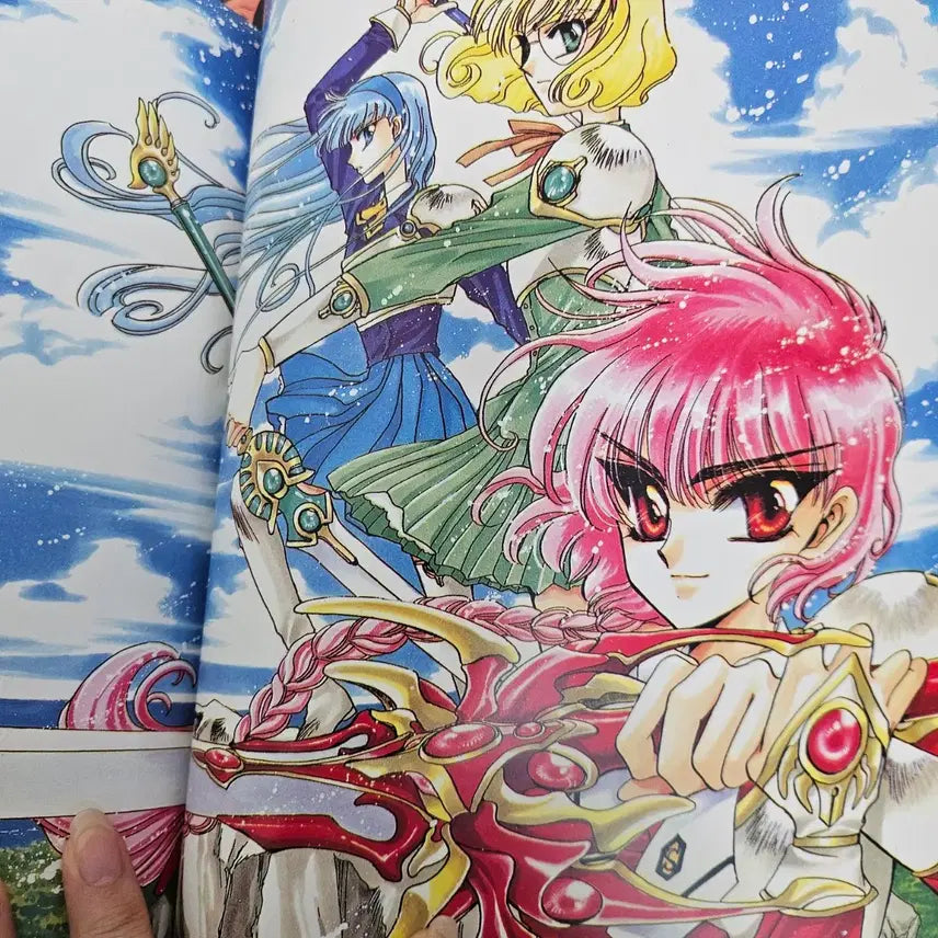 [BUNJANG] CLAMP Illustration Book Bundle / 고전 애니 만화 일러스트집 화보 화집 고전문구 고전잡지 클램프