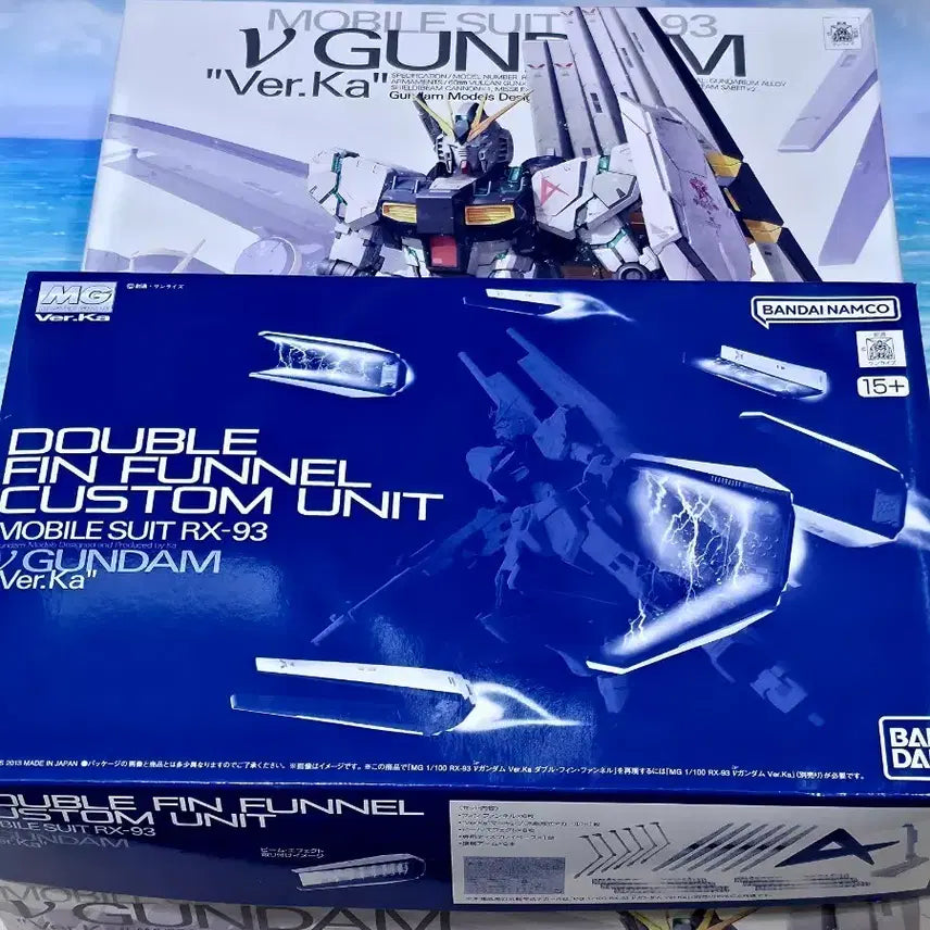 [SOLD OUT] MG 뉴 건담 Ver.Ka + 더블핀판넬 유닛 (택포)