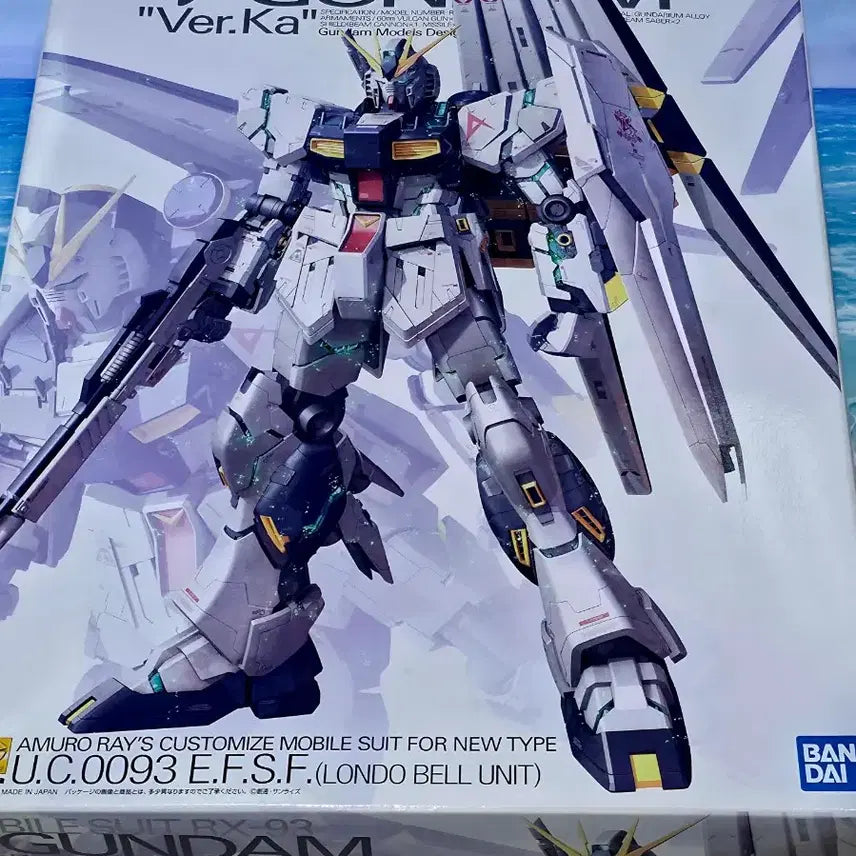[SOLD OUT] MG 뉴 건담 Ver.Ka + 더블핀판넬 유닛 (택포)