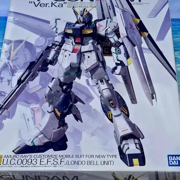 [SOLD OUT] MG 뉴 건담 Ver.Ka + 더블핀판넬 유닛 (택포)