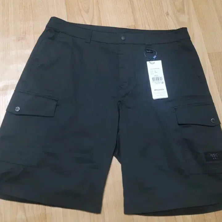 [BUNJANG] Discovery Men's Cargo Woven Shorts Black / (새상품) 디스커버리 남성 카고 우븐반바지 38(94) 36사이즈