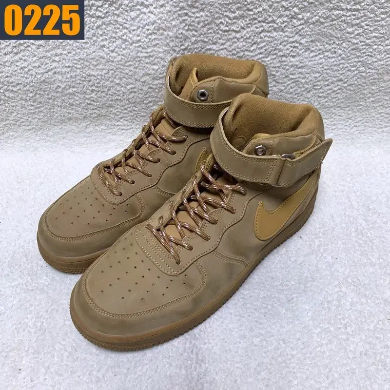 [BUNJANG] NIKE Air Force 1 Mid High-Top Sneakers / [290] NIKE 나이키 에어포스1 미드 된장포스 하이탑