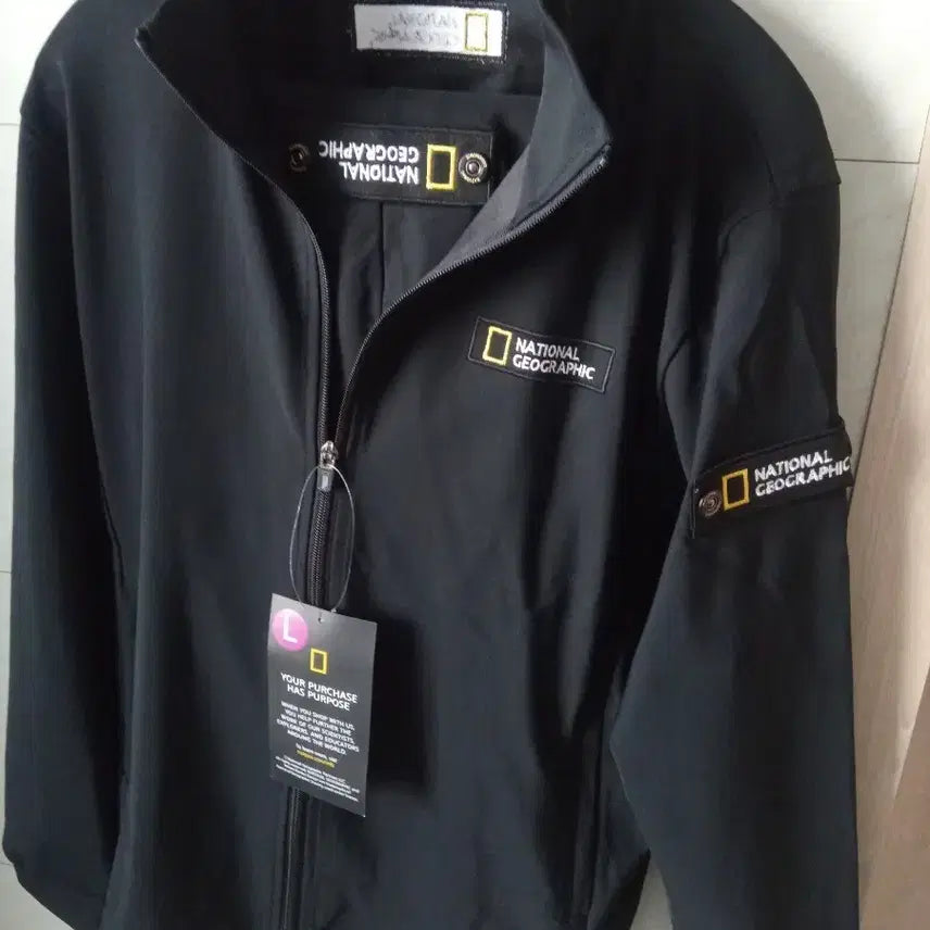 [BUNJANG] National Geographic Spring/Autumn Training Set - Black L / 내셔널지오그래픽 춘추용세트 L 새상품