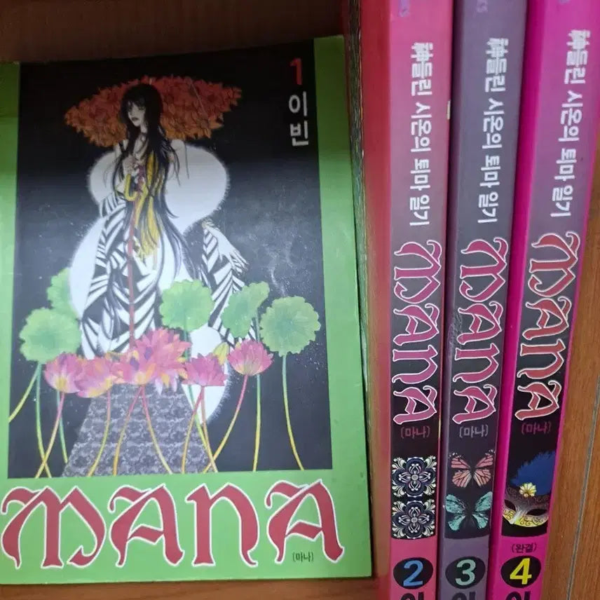 [BUNJANG] MANA Lee Bin Volumes 1-4 Set / 마나 MANA 이빈 1-4권 세트