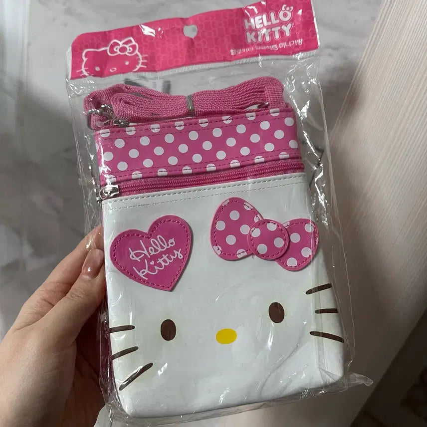 [BUNJANG] Vintage Hello Kitty Enamel Zipper Pouch Bag / 고전문구) 고전 키티 애나멜 지퍼 파우치 가방