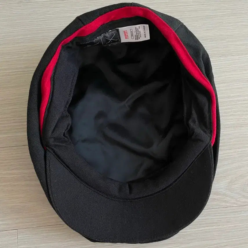 [BUNJANG] Nike Swoosh Old School Hunting Cap - Black / 나이키 스우시 자수 올드스쿨 베레모 헌팅캡 뉴스보이 블랙