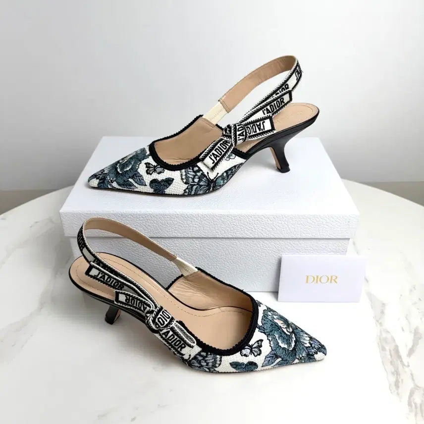 [BUNJANG] Dior J'Adior Slingback Heels 37 / A+급 디올 자디올 슬링백 구두 37(240)