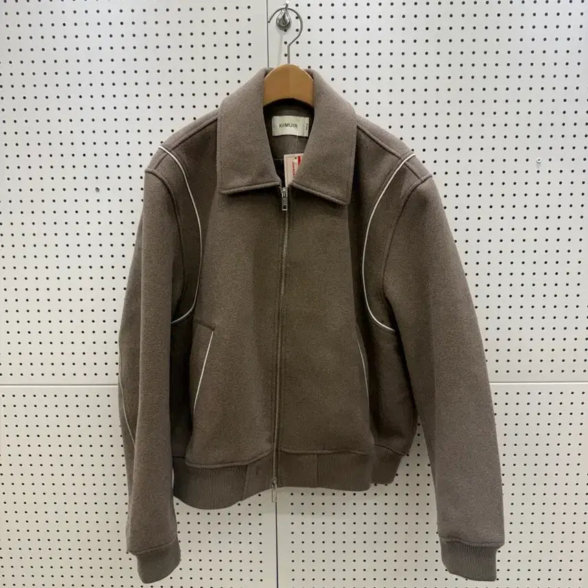 [BUNJANG] KIMHEE EUN Vintage Wool Zip-up Blouson Jacket U904 / 키뮤어 울 집업 블루종 자켓 U904