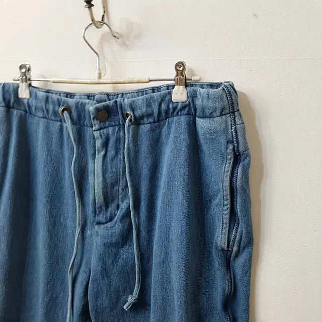 [BUNJANG] Franks Stores Spandex Denim Jogger Pants / Franks stores 스판 데님 밴딩 조거 팬츠