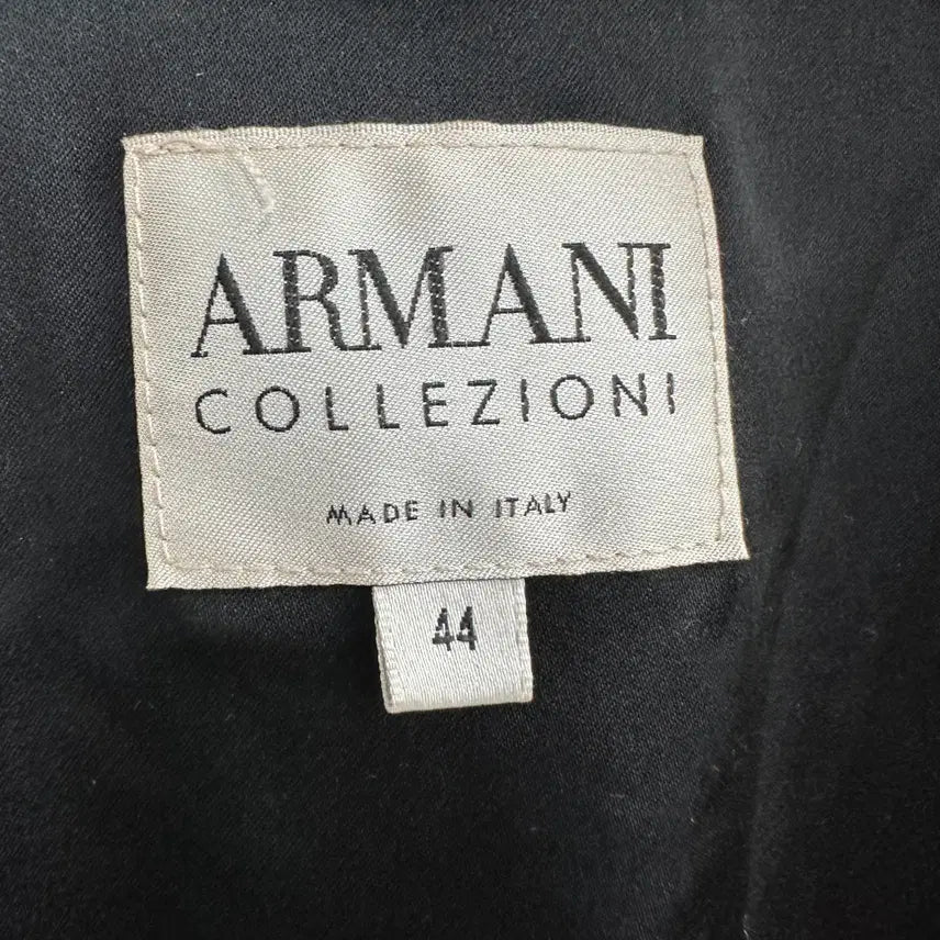 [BUNJANG] Armani Women's Black Brown Blazer Jacket / 90 알마니 여자 블랙 브라운 블레이져 자켓