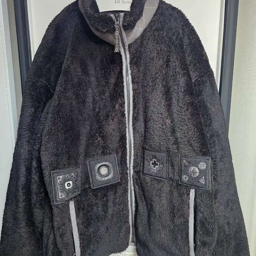 [SOLD OUT] 폴리테루 셰르파 플리스 자켓 블랙 브라운 4사이즈