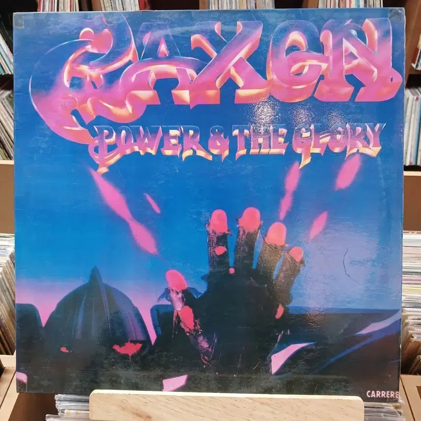 [BUNJANG] SAXON POWER & GLORY LP / SAXON 영국 메탈 POWER & GLORY LP