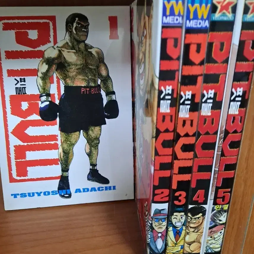 [BUNJANG] PIT BULL Comic Book Full Set (Vol. 1-5) / 핏불 PIT BULL 만화책 전권 세트1~5