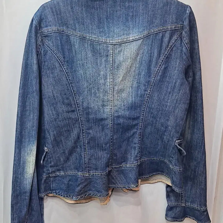 [BUNJANG] Vintage Lace Denim Jacket / 여성 레이스 데님 자켓