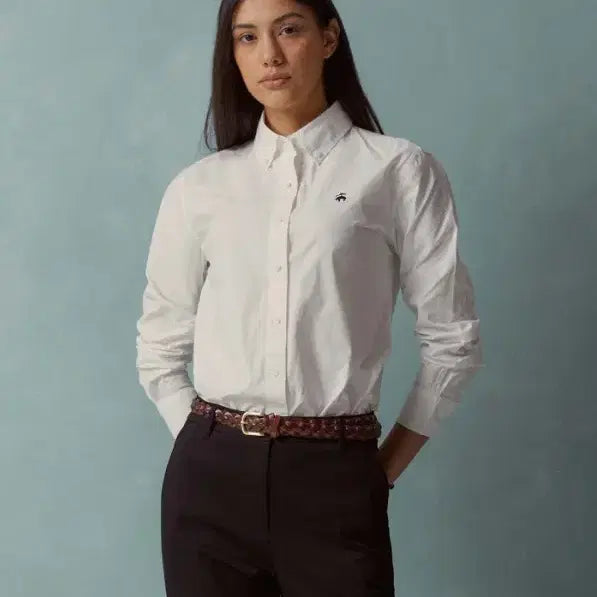 [BUNJANG] Brooks Brothers Cotton Shirt Blouse / (새상품) 브룩스브라더스 코튼 셔츠 블라우스