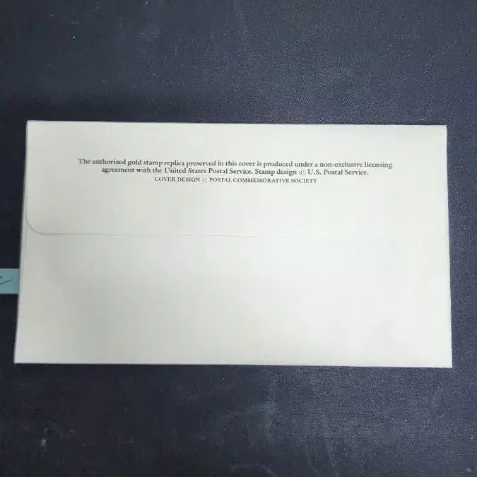 [BUNJANG] Vintage U.S. Gold Plated Stamps / 7번 미국 금도금 우표 초일봉투 옛날돈 옛날물건
