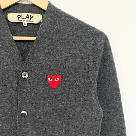 [BUNJANG] Comme des Garcons V-Neck Cardigan / 꼼데가르송 브이넥 가디건