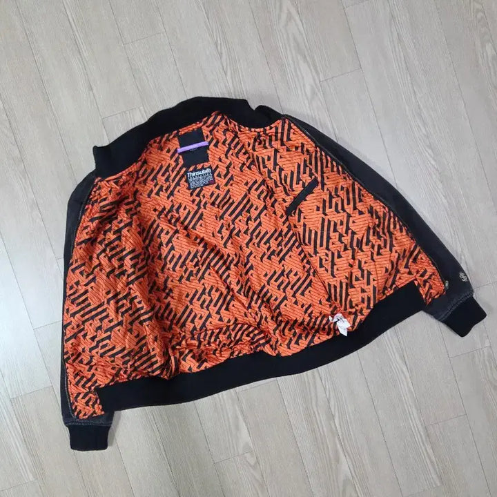 [BUNJANG] Swagger One-Washing High Neck Bomber Jacket / 스웨거 원워싱 하이넥 봄버 재킷