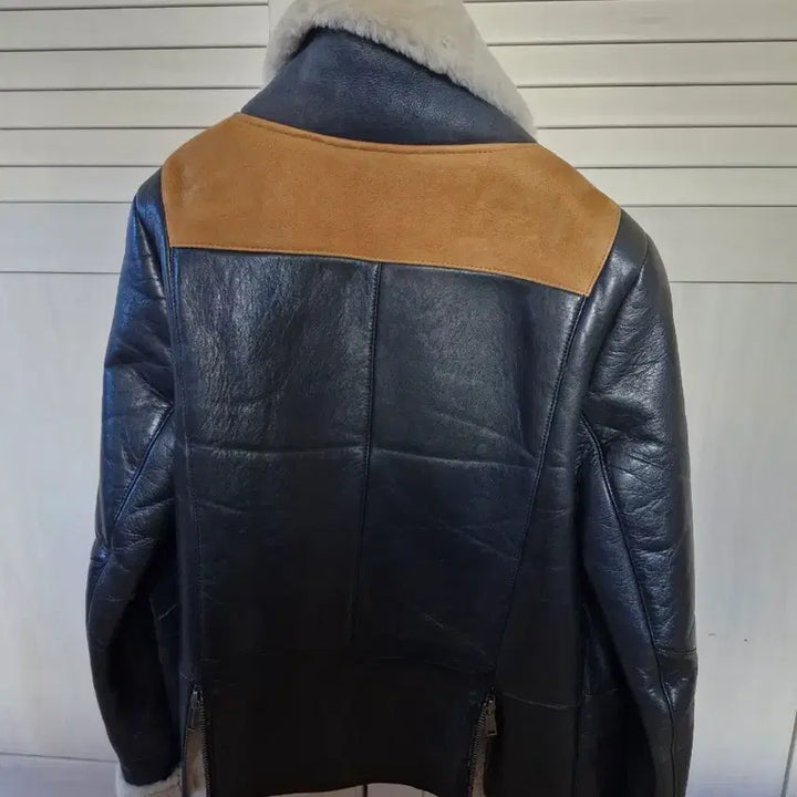 [BUNJANG] BOB Lambskin Leather Jacket / 보브 양가죽 무스탕